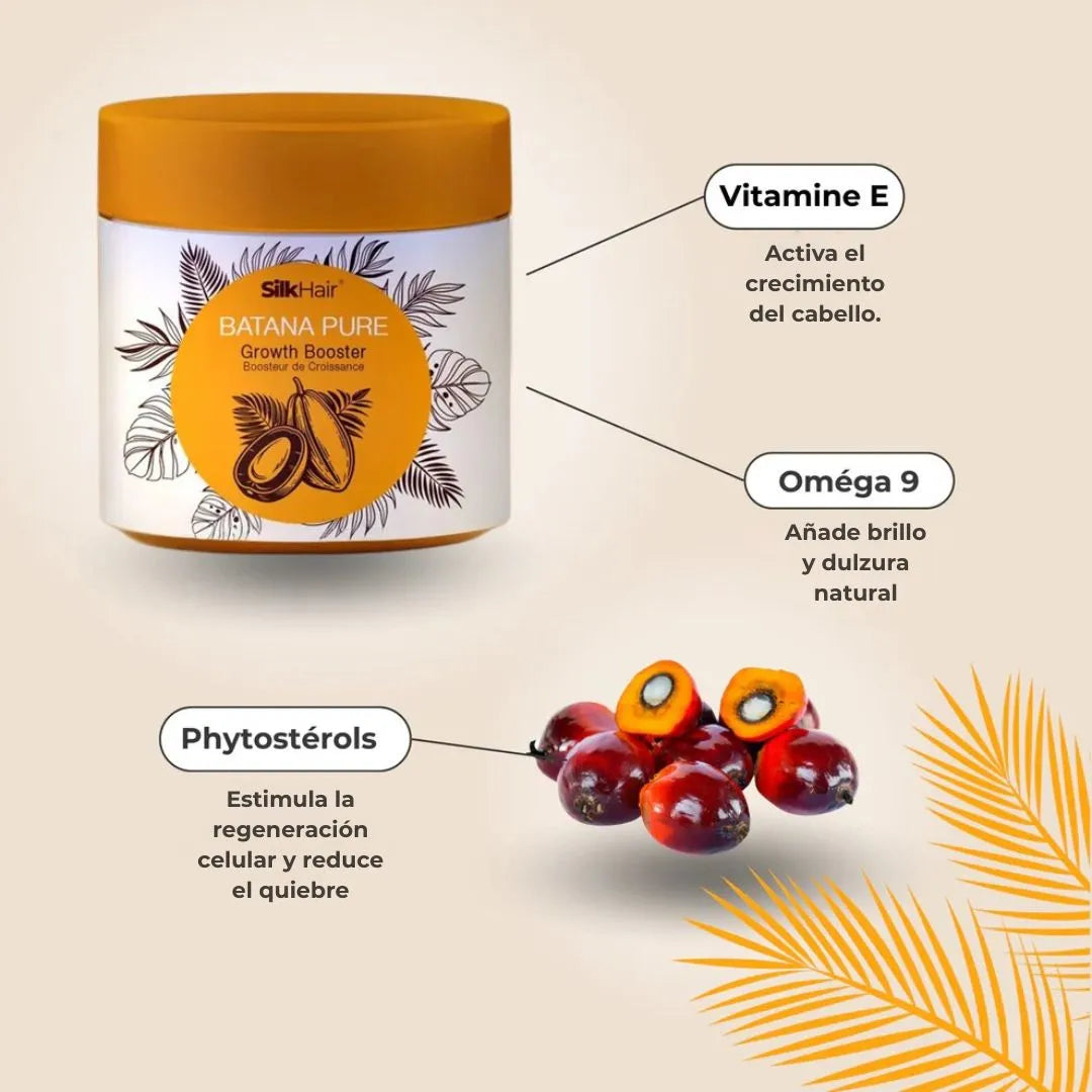 Crema de Bataná Puro | Nutrición profunda para tu cabello