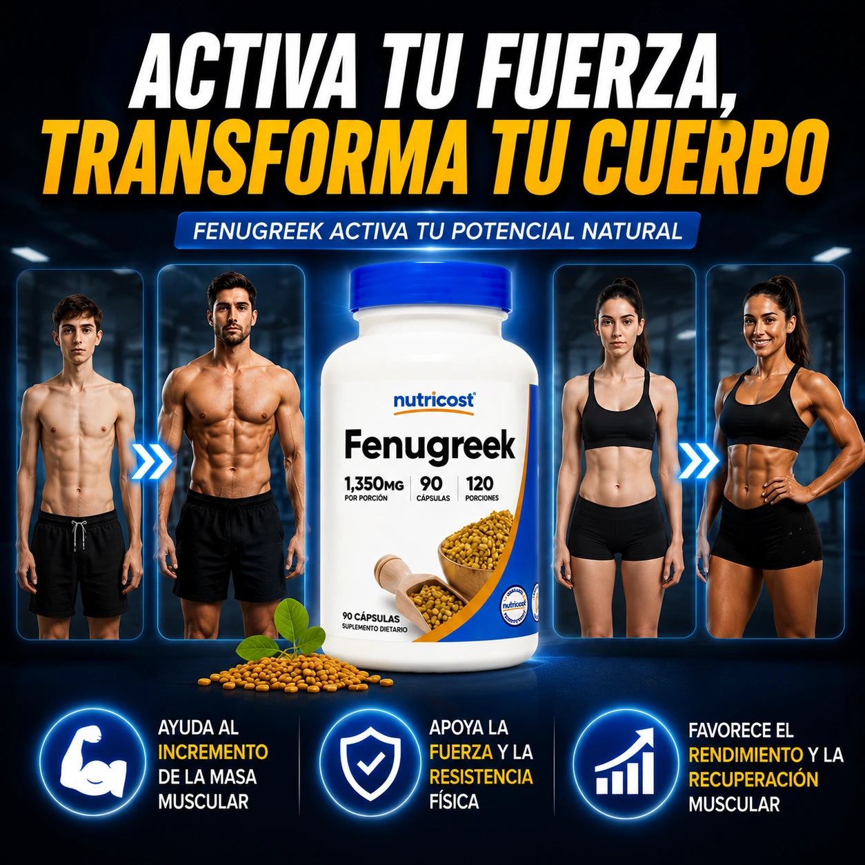 Fenogreco 90 Cápsulas