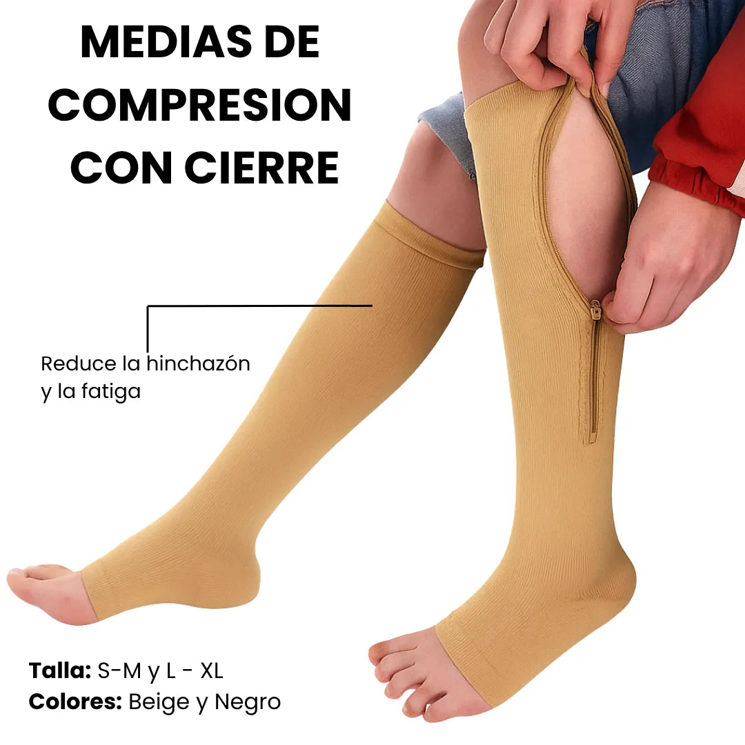 Paga 1 Lleva 2 | Medias de Compresión con Cierre