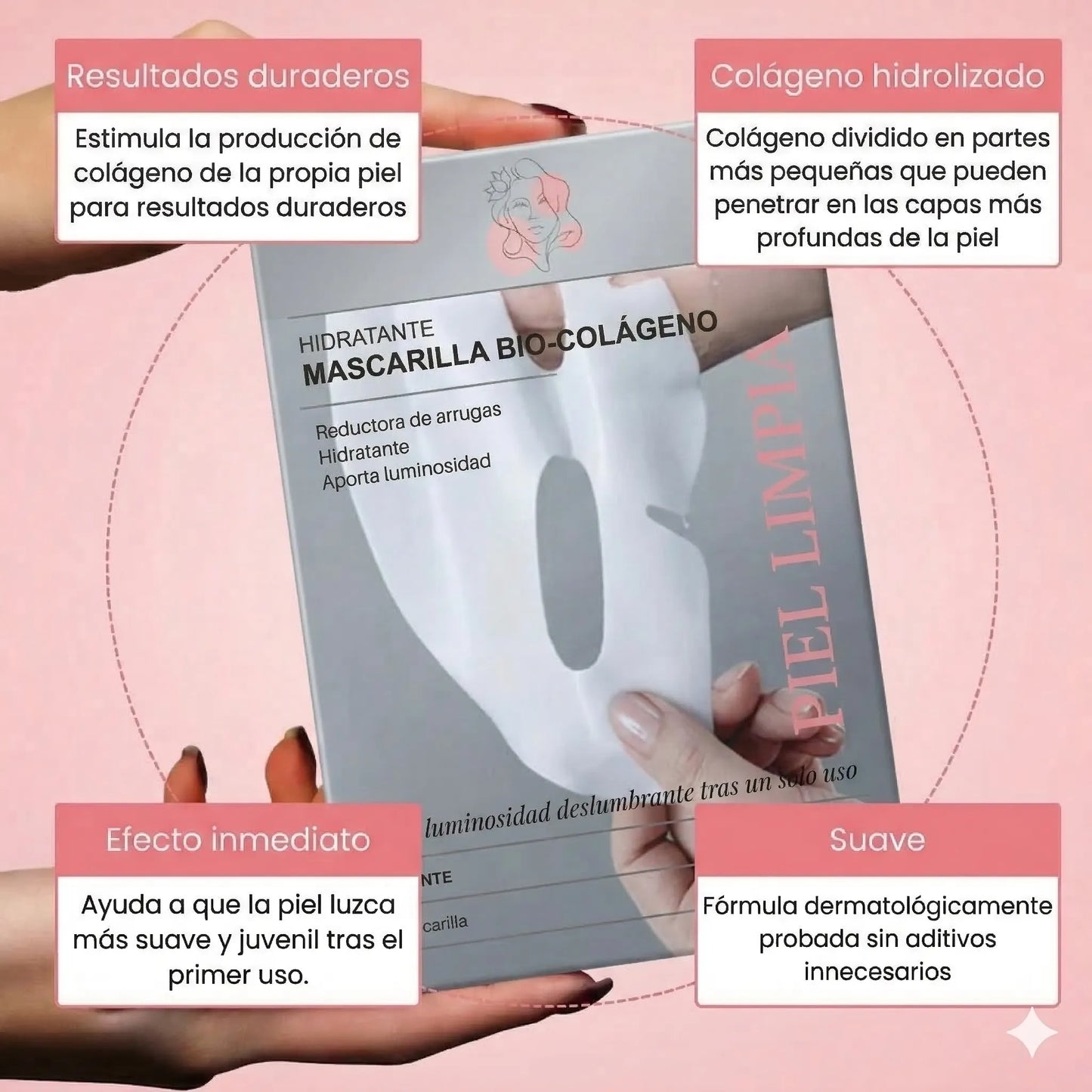 Mascarilla de Colageno de Hidratación Profunda