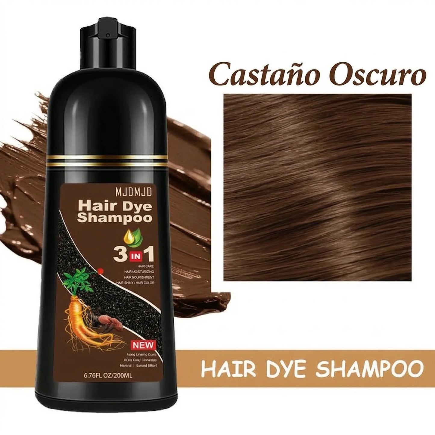 Paga 1 Lleva 2 | Shampoo Pinta Canas | 9 Meses de Tratamiento (1 Litro)