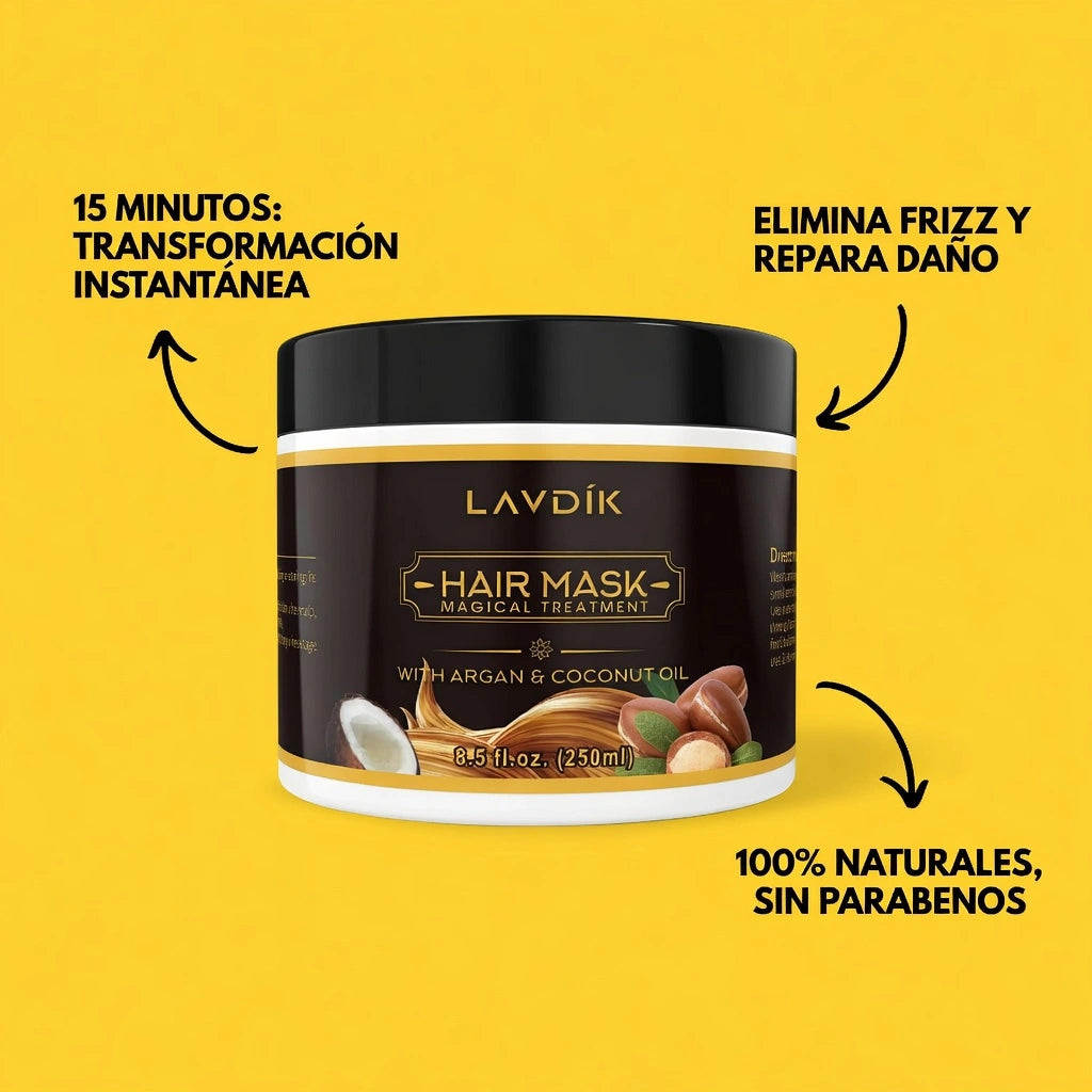Mascarilla Capilar | Cabello Sedoso en Minutos