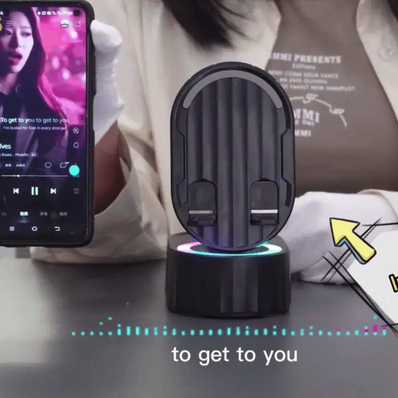 SOPORTE PARLANTE BLUETOOTH PARA CELULAR