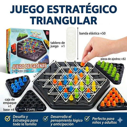 Juego Estratégico Triangular | Más diversión, menos pantallas