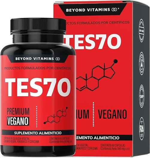 TES70 HOMBRES | AUMENTA TESTOSTERONA NATURALMENTE