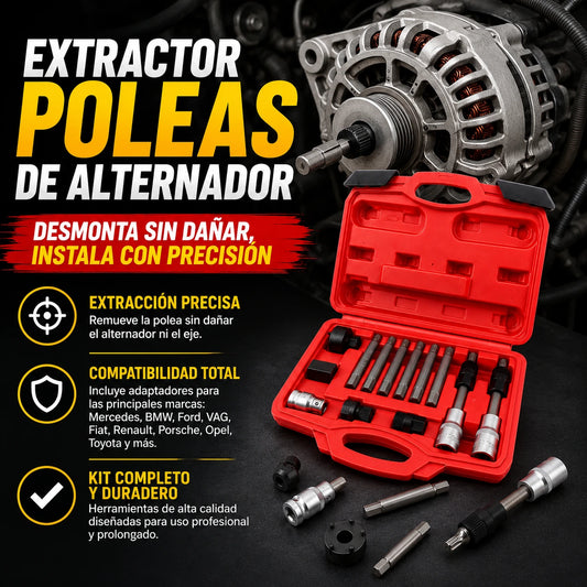 Extractor Poleas De Alternador