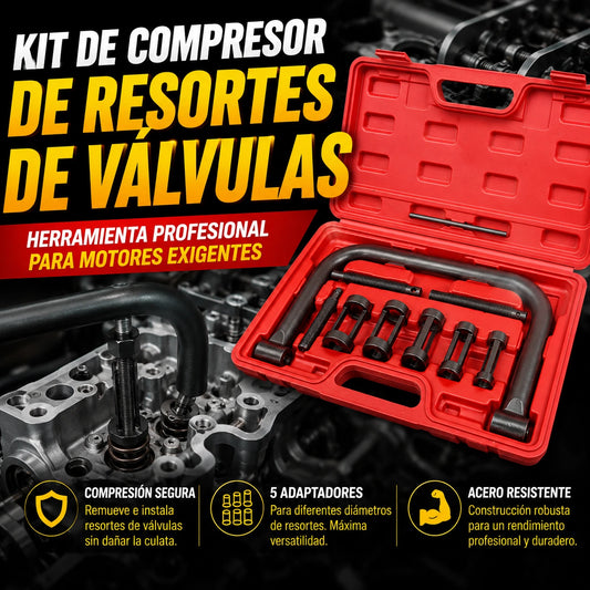 Kit De Compresor De Resortes De Válvulas