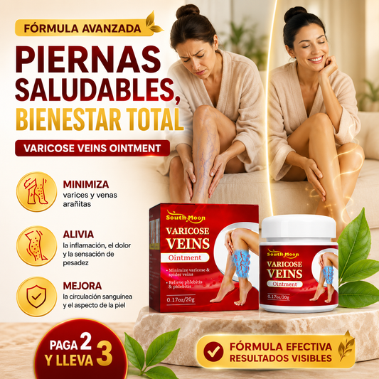 PAGA 2 y LLEVA 3 | Crema para  Venas Várices