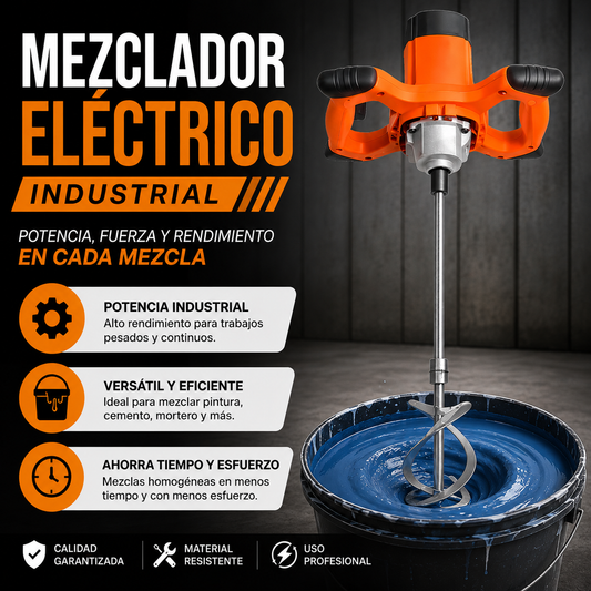 Mezclador Eléctrico Industrial | Multiplica tu Productividad