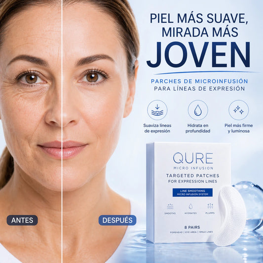 Parches de MicroInfusión para Líneas de Expresión | Dale a tu Piel un Efecto de Relleno Inmediato