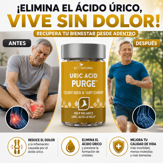 Suplemento Purga de Ácido Úrico | Muévete sin Límites