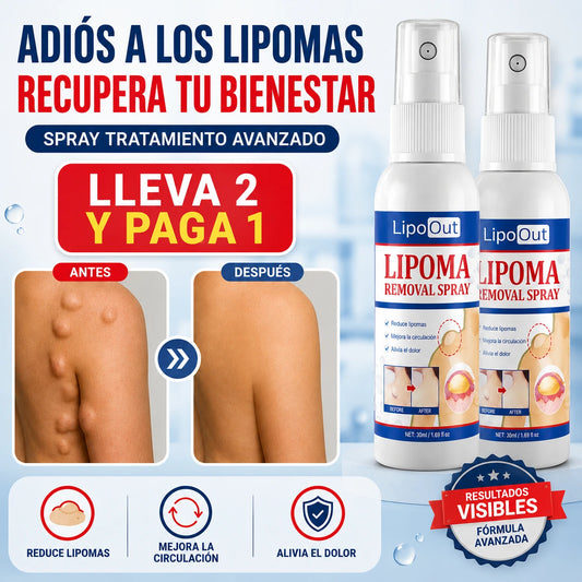 Paga 1 Lleva 2 | Spray Eliminador de Lipomas