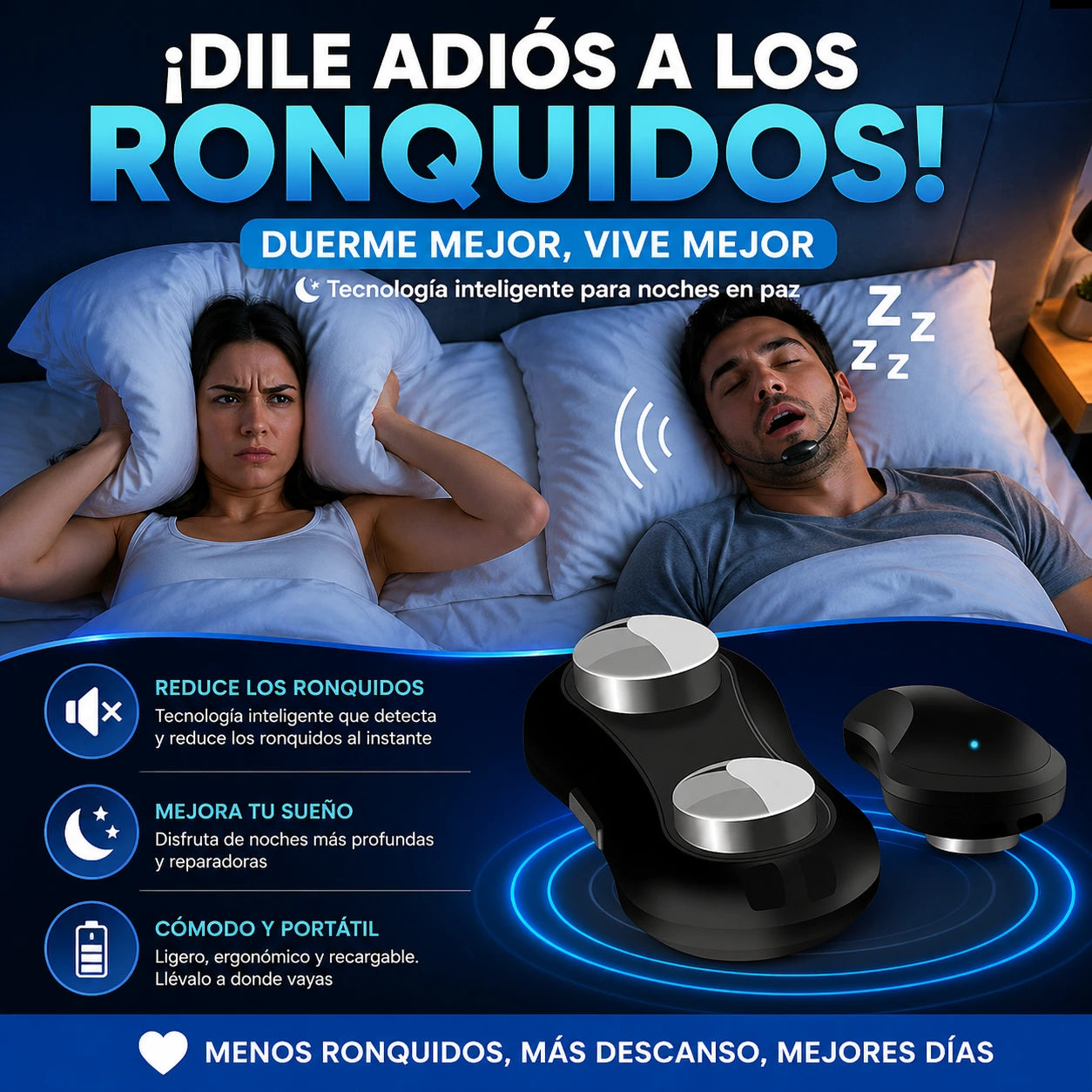 Dispositivo Inteligente Antirronquidos