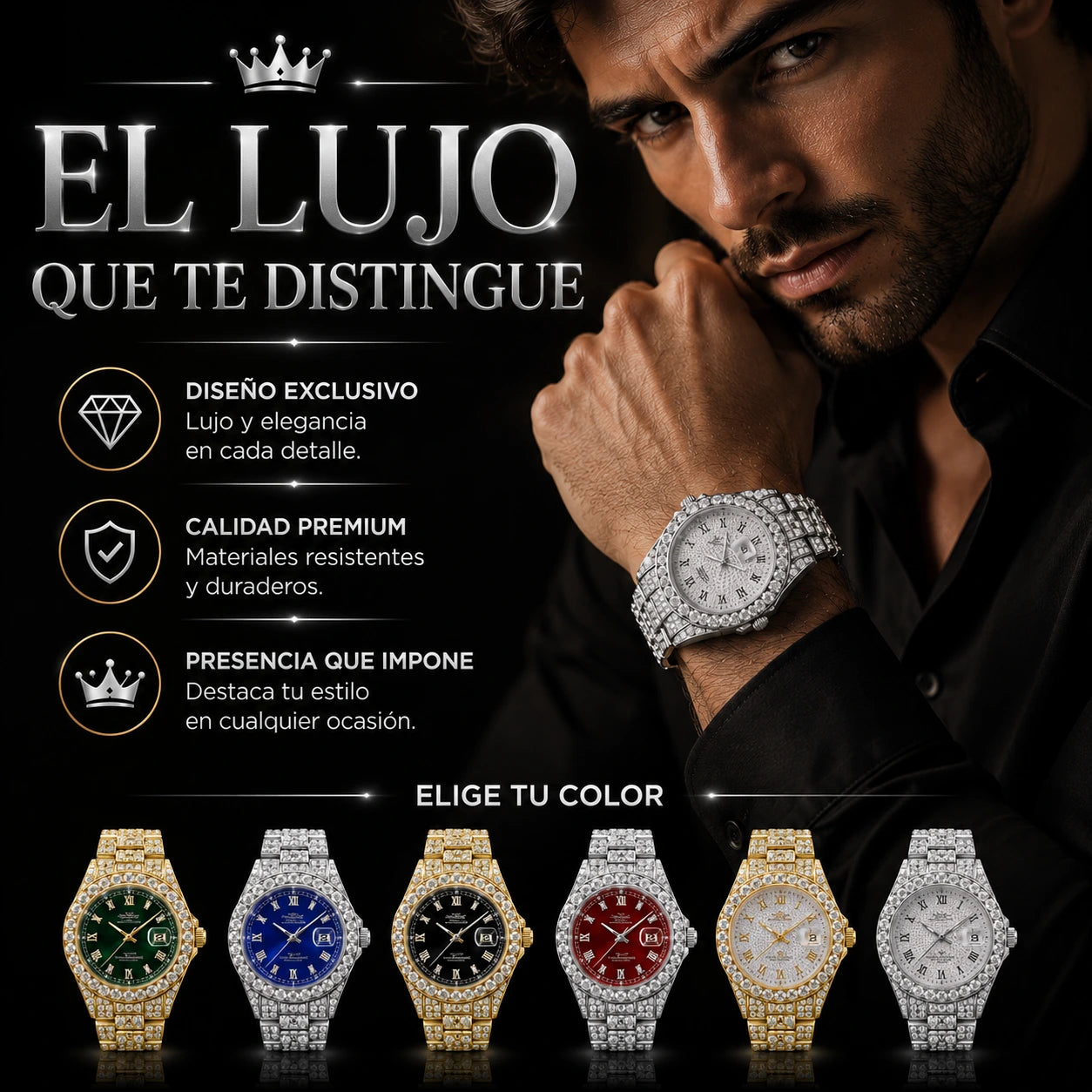 Reloj Cubano | Eleva tu presencia con Estilo