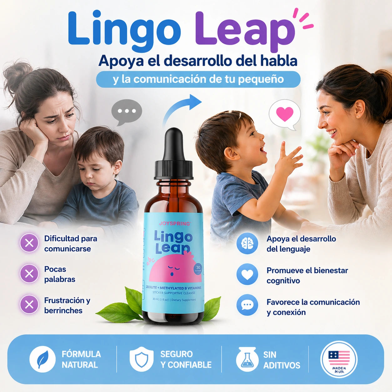 Lingo Leap | Apoyo Natural para la Comunicación de tu Bebé.