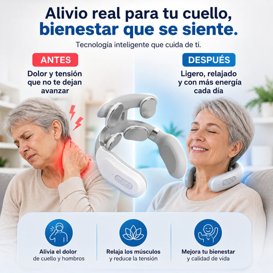 Masajeador Cervical Eléctrico Inteligente