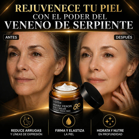 Crema Antiedad con Veneno de Serpiente