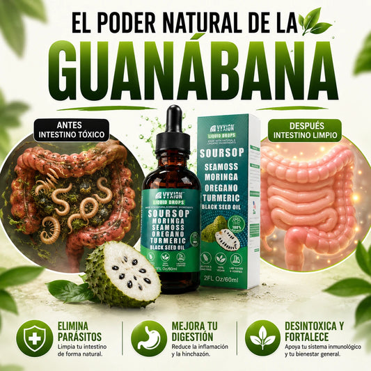 Extracto Líquido Guanábana 10 en 1