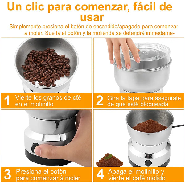 Molino Eléctrico Rápido y Compacto