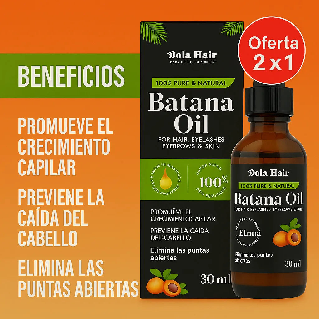 Paga 1 Lleva 2 | Aceite de Batana | 4 Meses de Tratamiento