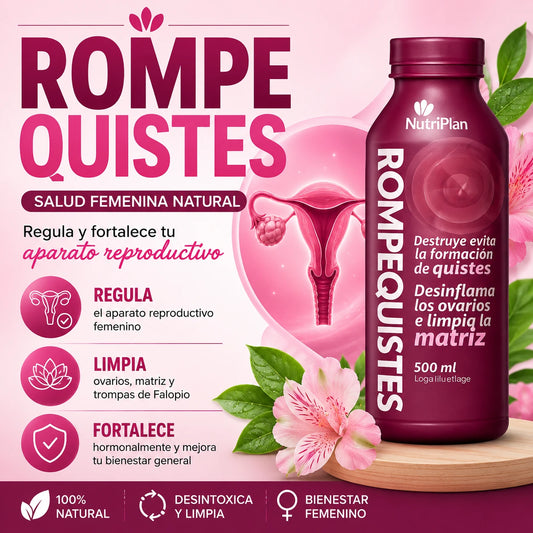 Tratamiento Rompe Quistes 500 ml | Depuración Profunda Femenina