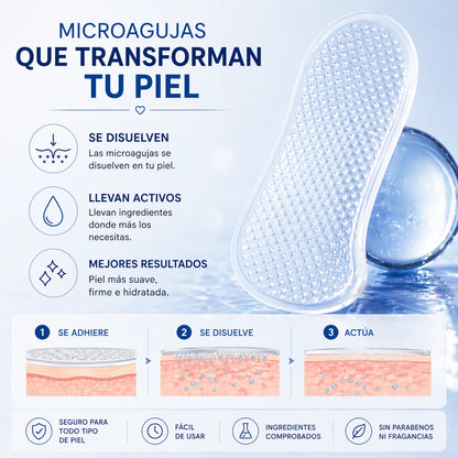 Parches de MicroInfusión para Líneas de Expresión | Dale a tu Piel un Efecto de Relleno Inmediato