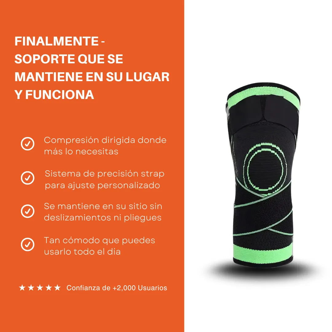 Rodilleras de Compresión con Doble Banda | 1 Par