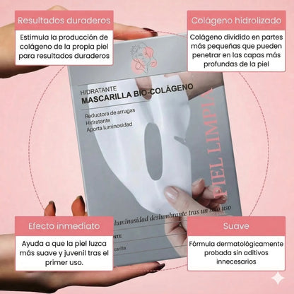 Mascarilla de Colageno de Hidratación Profunda