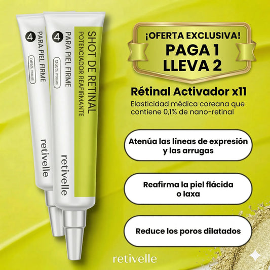 PAGA 1 LLEVA 2 | Retinal Shot - Sérum de Retinol Coreano