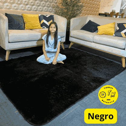 ALFOMBRA PELUDA 1,50 X 2 METROS PREMIUM