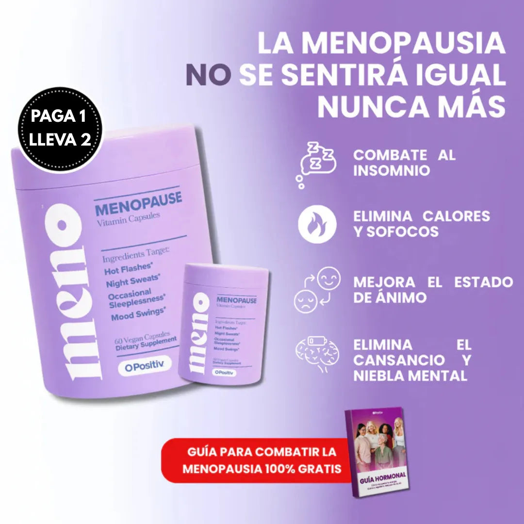 Paga 1 Lleva 2 | MENO - 2 Meses de Tratamiento Menopausico