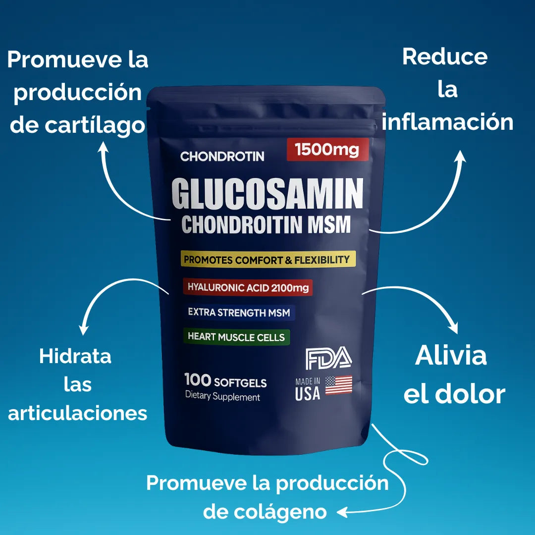 Paga 1 Lleva 2 | Glucosamin - Regenerador Articular 2 Meses de Tratamiento