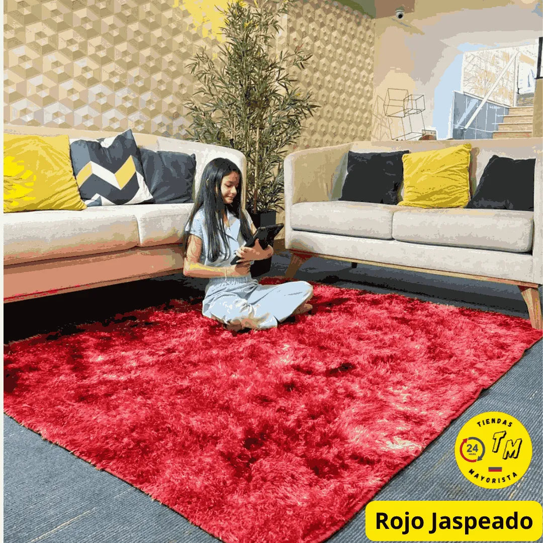 ALFOMBRA PELUDA 1,50 X 2 METROS PREMIUM