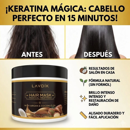 Mascarilla Capilar | Cabello Sedoso en Minutos