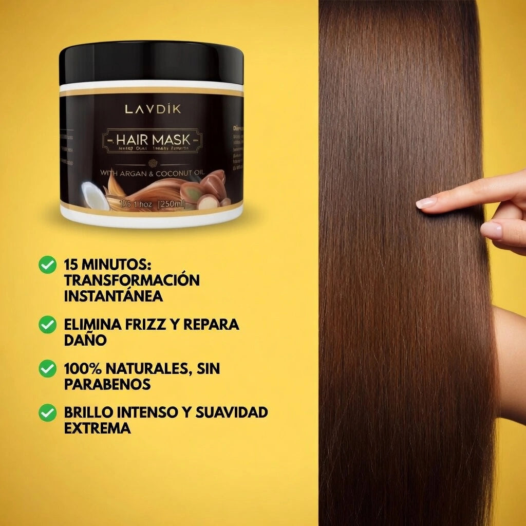 Mascarilla Capilar | Cabello Sedoso en Minutos