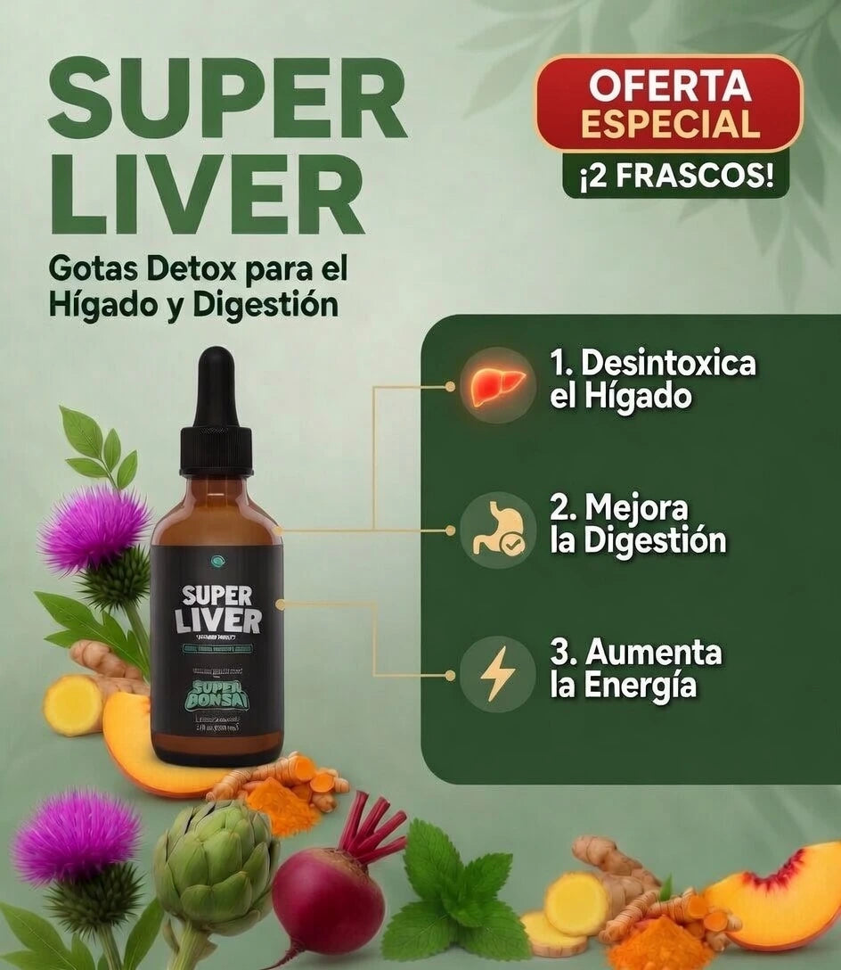 PAGA 1 LLEVA 2 | Super Liver | Depuración Profunda del Hígado.