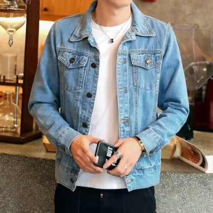 Chaqueta Denim Moderna para Hombre
