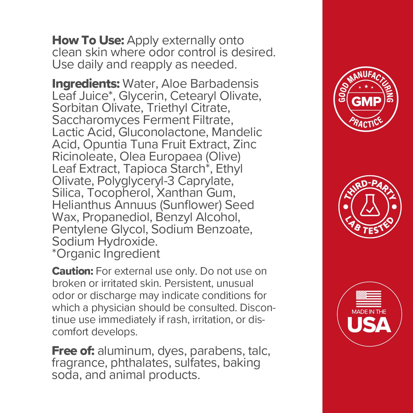 Crema Desodorante Todo Cuerpo