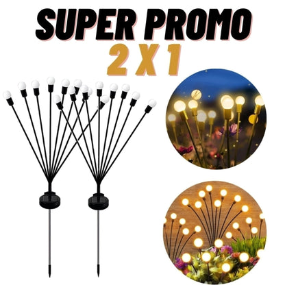 Lámpara Solar, Luciérnagas para tu Jardín (12 und )