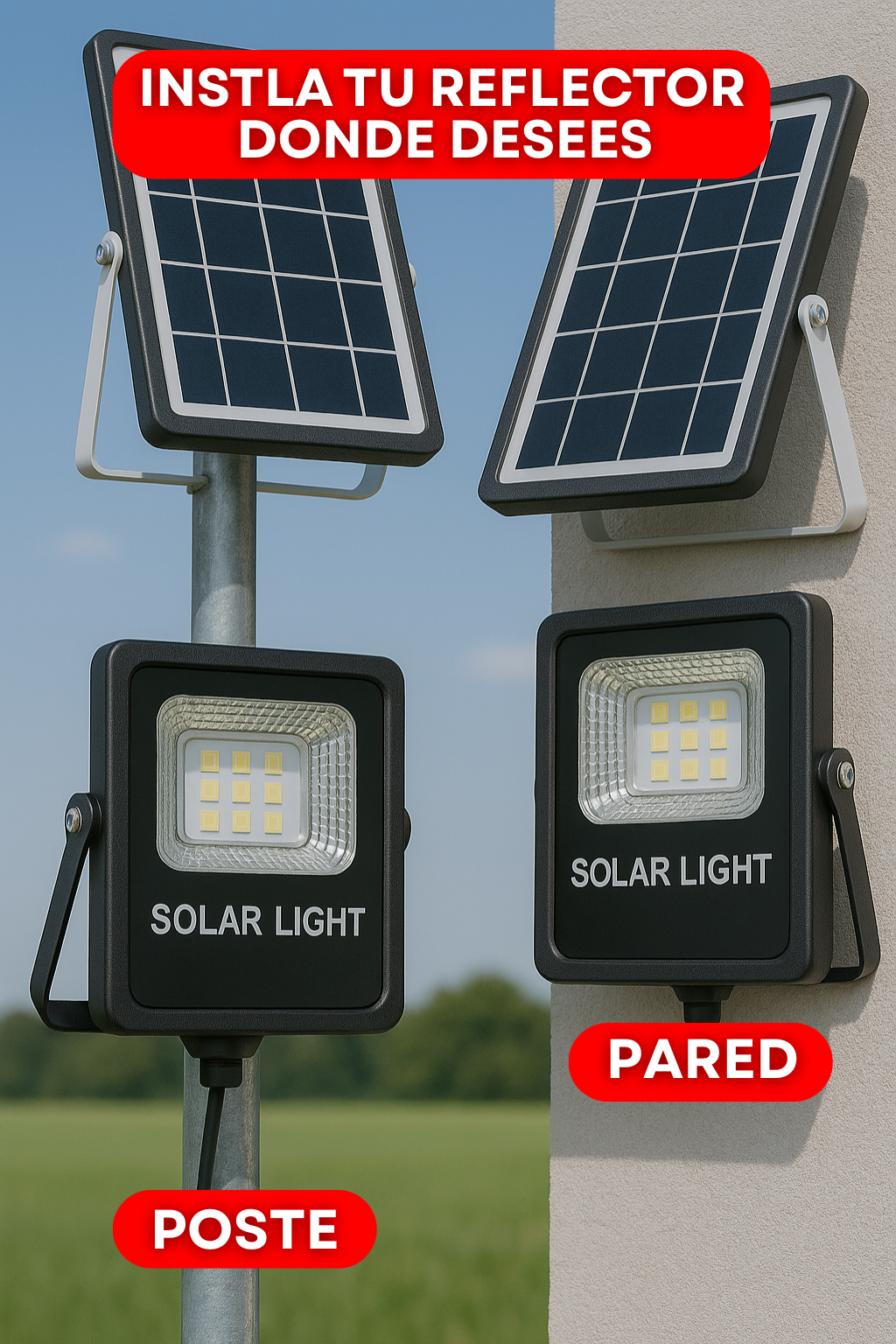 Ilumina tu hogar y ahorra con  el Reflector solar